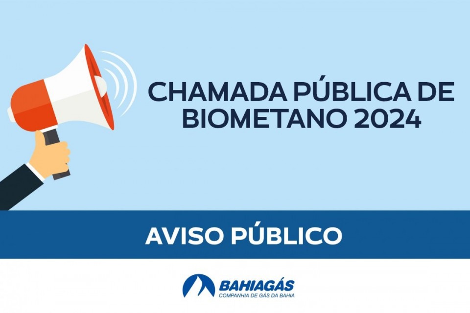 Bahiagás e Copergás lançam chamada Pública para aquisição de Biometano